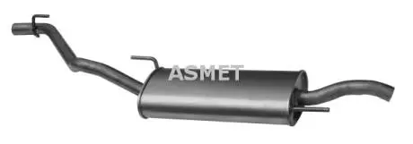 03046 Глушник вихлопних газів кінцевий ASMET підбір по vin на Brocar