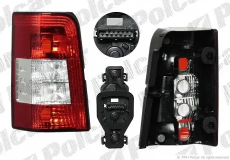 5791881S Ліхтар задній POLCAR підбір по vin на Brocar