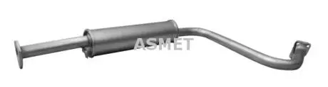 24025 Середній глушник вихлопних газів ASMET підбір по vin на Brocar