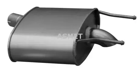 05213 Глушник системи випуску, задній ASMET підбір по vin на Brocar