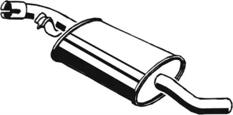 04058 Средний глушитель выхлопных газов ASMET подбор по vin на Brocar
