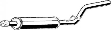 03095 Средний глушитель выхлопных газов ASMET подбор по vin на Brocar
