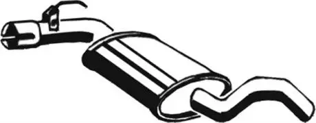 03048 Середній глушник вихлопних газів ASMET підбір по vin на Brocar