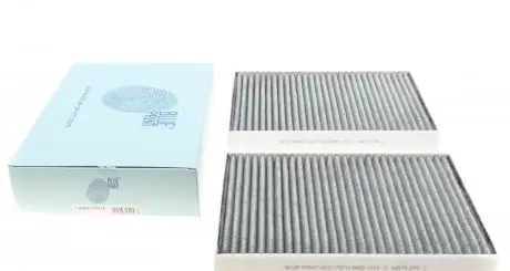 ADU172515 Фільтр салону MB S-class (W221/C216) 05- (вугільний) (к-кт 2шт.) BLUE PRINT підбір по vin на Brocar