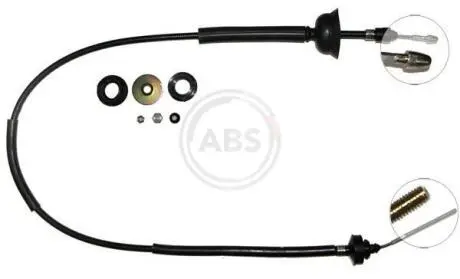 K23410 Трос, управление сцеплением A.B.S. подбор по vin на Brocar