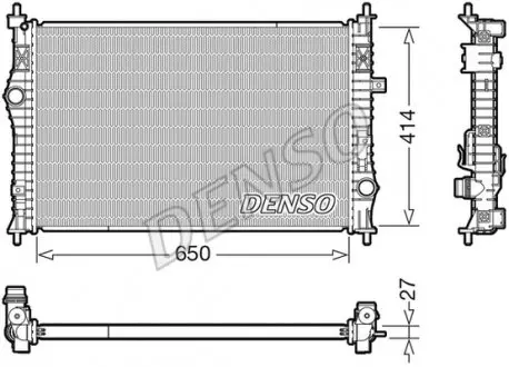 DRM21104 Радіатор основний DENSO підбір по vin на Brocar