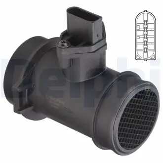 AF1064712B1 PRZEPŁYWOMIERZ POWIETRZA MERCEDES DELPHI підбір по vin на Brocar