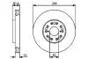 0986479429 Тормозной диск BOSCH підбір по vin на Brocar