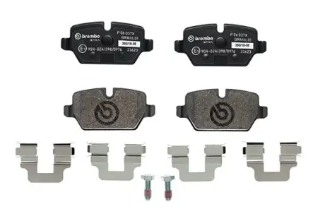 P06037X Гальмівні колодки, тюнінг BREMBO підбір по vin на Brocar