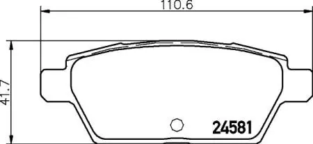P49051 Гальмівні колодки дискові BREMBO підбір по vin на Brocar