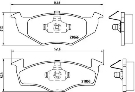 P85030 Гальмівні колодки дискові BREMBO підбір по vin на Brocar