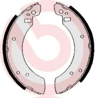 S24502 Комплект тормозных колодок BREMBO подбор по vin на Brocar