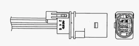 LZA15A3 SONDA LAMBDA FIAT LANCIA LZA15-A3 NGK підбір по vin на Brocar