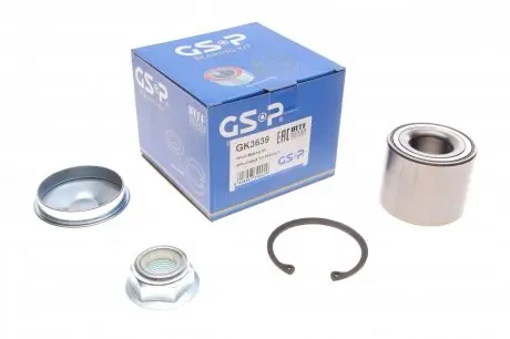 GK3639 Підшипник маточини (задньої) Renault Megane II 03-/Clio 05-14 (25x55x45) GSP підбір по vin на Brocar