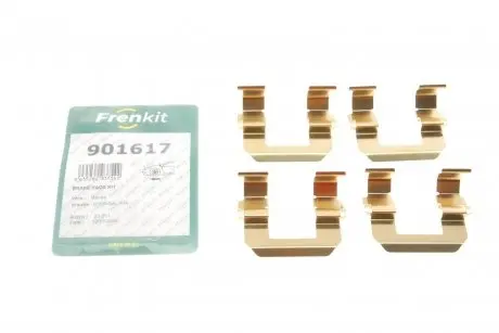 901617 Комплектуючі, колодки дискового гальма FRENKIT підбір по vin на Brocar