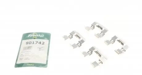 901742 Планка супорта (переднього) прижимна (к-кт) Subaru Forester/Impreza/Outback 03- (Tokico) FRENKIT підбір по vin на Brocar