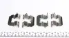 901780 Планка суппорта (заднего) прижимная (к-кт) Hyundai i40/Kia Rio III 11- (Akeb) FRENKIT підбір по vin на Brocar