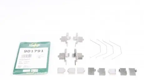 901791 Планка супорта (переднього) прижимна (к-кт) Mazda 6 06- (Akeb) FRENKIT підбір по vin на Brocar