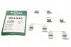 Планка суппорта (переднего) прижимная (к-кт) Honda Accord VIII 2.4i 08-15 (Akebono) 901840