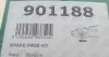 901188 Планка суппорта (переднего) прижимная (к-кт) Citroen BX/ZX/AX 86-97/Peugeot 306/405 91-01 (Bendix) FRENKIT підбір по vin на Brocar