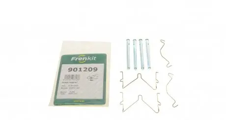 901209 Планка супорта (переднього) прижимна (к-кт) Mazda 323 94-98/Kia Rio 00-05 (Sumitomo) FRENKIT підбір по vin на Brocar