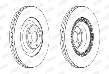 562696JC1 Диск гальмівний + !.. JURID підбір по vin на Brocar