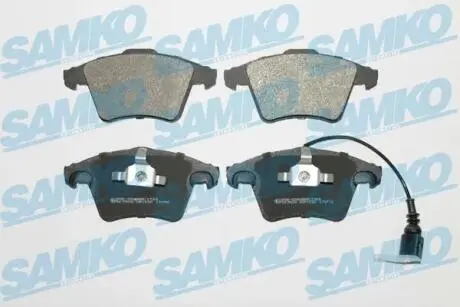 5SP1536 Комплект гальмівних колодок, дискове гальмо SAMKO підбір по vin на Brocar