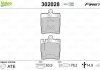302028 Тормозные колодки дисковые MERCEDES C-Class/CLC/CLK/E-Class/SLF "1,8-4,3 "F "95-11 VALEO підбір по vin на Brocar