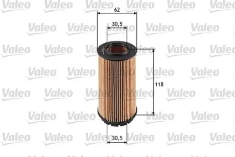 586525 Масляний фільтр VALEO підбір по vin на Brocar