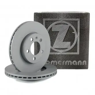 600325920 Диск тормозной (передний) Audi A1/Seat Ibiza/VW Polo 17- (256x22) (с покрытием) (вентилируемый) ZIMMERMANN подбор по vin на Brocar