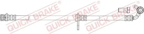 50843X Шланг гальмівний QUICK BRAKE підбір по vin на Brocar