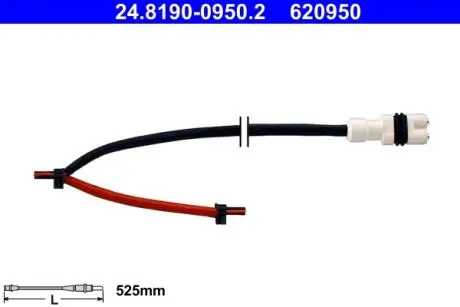 24819009502 Конт. попер. сигналу, знос гальм. накл. ATE підбір по vin на Brocar