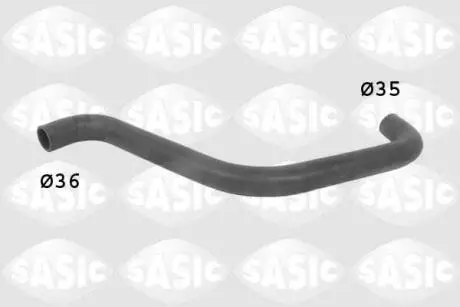 SWH0516 Патрубок системи охолодження SASIC підбір по vin на Brocar