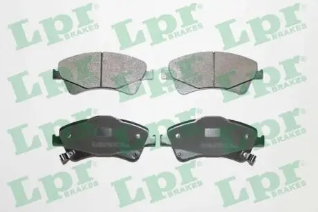 05P1313 Комплект тормозных колодок, дисковый тормоз LPR 05P1313 LPR подбор по vin на Brocar