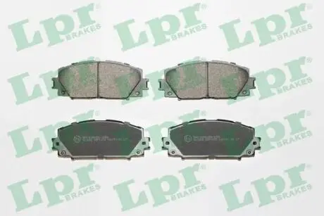 05P1333 Гальмівні колодки, дискове гальмо (набір) LPR підбір по vin на Brocar