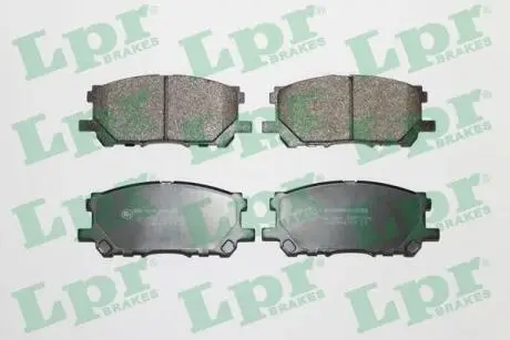 05P1368 Комплект тормозных колодок, дисковый тормоз LPR подбор по vin на Brocar