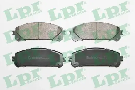 05P1691 Комплект тормозных колодок, дисковый тормоз LPR подбор по vin на Brocar
