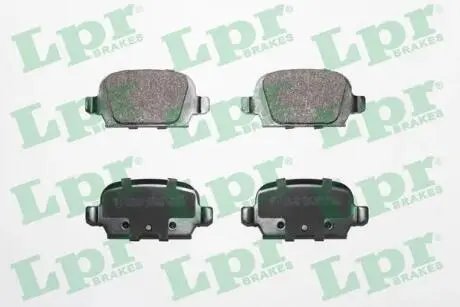 05P998 Гальмівні колодки, дискове гальмо (набір) LPR підбір по vin на Brocar
