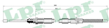 C0836B Трос LPR підбір по vin на Brocar