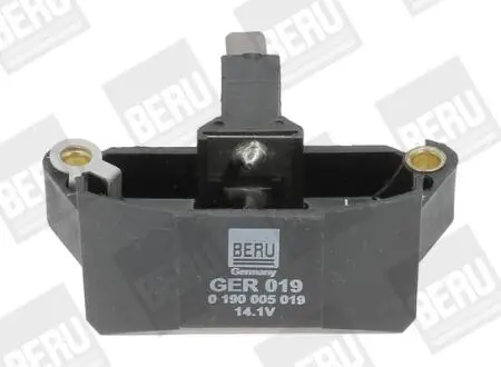 GER019 Реле-регулятор генератора (Valeo) Golf, Jetta, Passat, Polo AUDI80/10 BERU підбір по vin на Brocar