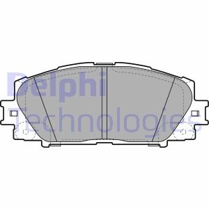 LP2006 Комплект тормозных колодок, дисковый тормоз DELPHI подбор по vin на Brocar