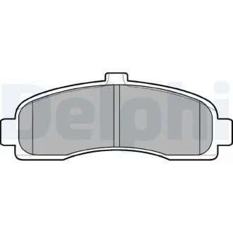 LP779 Комплект тормозных колодок, дисковый тормоз DELPHI подбор по vin на Brocar