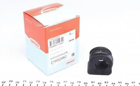 21652982 Втулка стабілізатора (переднього) Audi A3/TT/Skoda Octavia/Bora/VW Golf (d=19mm) CORTECO підбір по vin на Brocar