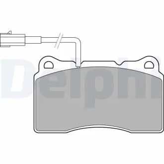 LP3157 Комплект гальмівних колодок DELPHI підбір по vin на Brocar