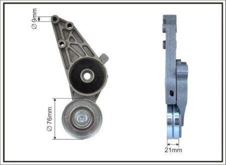 117000SP Натяжник паска приводного VW Passat/Audi A6 1,6-1,8 058 903 1 CAFFARO подбор по vin на Brocar