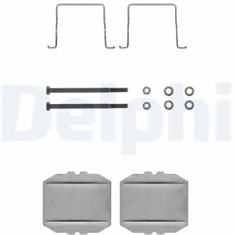 LX0122 Ремнабір гальмівних колодок DELPHI підбір по vin на Brocar