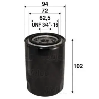 586066 Масляный фильтр VALEO подбор по vin на Brocar