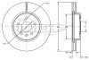 TX7253 TARCZA HAMULC. OPEL ASTRA J 09- TOMEX підбір по vin на Brocar