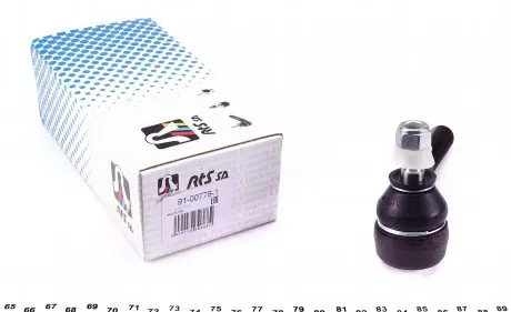 91007781 Наконечник тяги рульової (R) Peugeot 406 95-04 RTS підбір по vin на Brocar