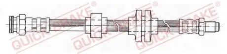 32207 Гальмівний шланг QUICK BRAKE підбір по vin на Brocar